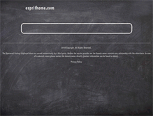 Tablet Screenshot of esprithome.com